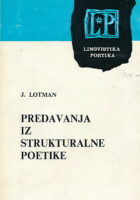 Predavanja iz strukturalne poetike