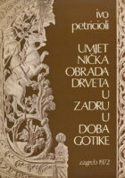 Umjetnička obrada drveta u Zadru u doba gotike