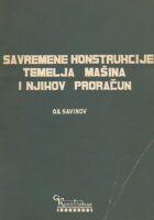 Savremene konstrukcije temelja mašina