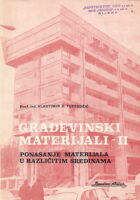 Građevinski materijali II