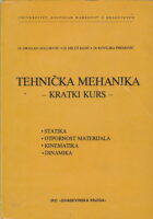 Tehnička mehanika : kratki kurs