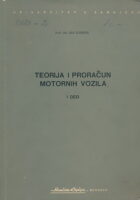 Teorija i proračun motornih vozila I. deo