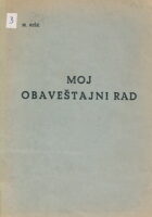 Moj obaveštajni rad