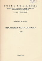 Industrijski način građenja I. dio