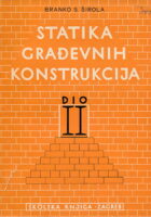 Statika građevnih konstrukcija II. dio