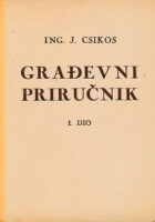 Građevni priručnik I. dio