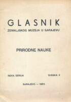 Glasnik zemaljskog muzeja u Sarajevu