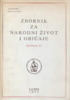 Zbornik za narodni život i običaje, knjiga 53/1995