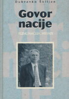 Govor nacije : Jezik, nacija, Hrvati
