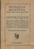Razmatranja o razlozima veličine Rimljana...