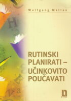 Rutinski planirati - učinkovito poučavati