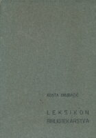 Leksikon bibliotekarstva