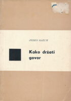 Kako držati govor