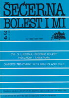 Šećerna bolest i mi 3-4/1988