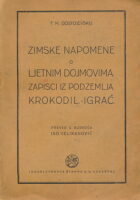Zimske napomene o ljetnim dojmovima