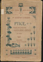 Ptice. Prirodopisne i kulturne crtice sv. 1-2