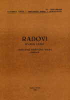 Radovi knjiga LXXIII