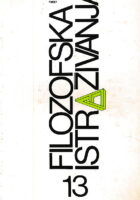 Filozofska istraživanja 13/1985