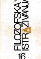 Filozofska istraživanja 16/1986