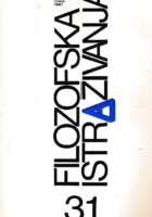 Filozofska istraživanja 31/1989