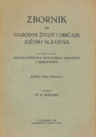 Zbornik za narodni život i običaje Južnih Slavena 31/2/1938