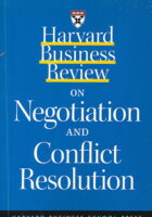 HBR on Negotiation and Conflict Resolution