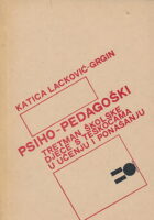 Psiho-pedagoški tretman školske djece...