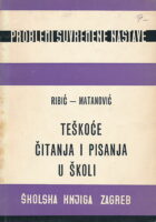 Teškoće čitanja i pisanja u školi