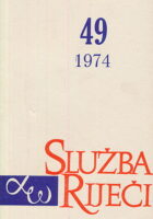 Služba riječi 49/1974