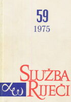 Služba riječi 59/1975