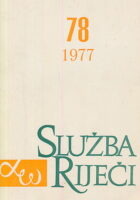 Služba riječi 78/1977