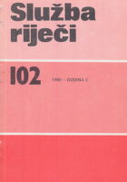 Služba riječi 102/1980 godina C