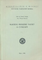 Riješeni primjeri nauke o čvrstoći