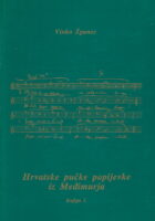 Hrvatske pučke popijevke iz Međimurja, sv. I