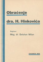 Obraćanje dra. H. Hinkovića