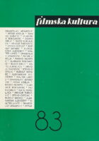 Filmska kultura 83/1972