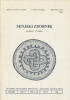 Senjski zbornik, godina 27/2000