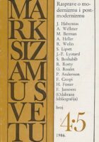 Marksizam u svetu 4-5/1986