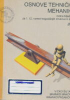 Osnove tehničke mehanike radna bilježnica za 1. i 2. razred trogodišnjih strukovnih škola