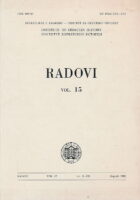 Radovi vol. 15/1982