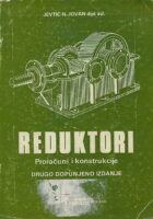 Reduktori : proračuni i konstrukcije