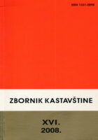 Zbornik kastavštine XVI/2008