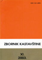 Zbornik kastavštine XI/2003