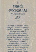Treći program hrvatskog radija 27/1990