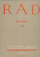 Rad JAZU  knjiga 360