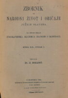 Zbornik za narodni život i običaje XIX sv. 1/1914