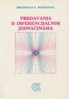 Predavanja o diferencijalnim jednačinama