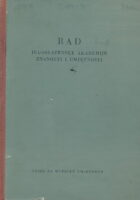 Rad JAZU, knjiga 351
