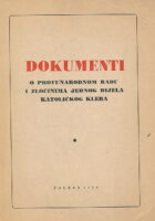 Dokumenti o protunarodnom radu i zločinima...