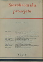 Starohrvatska prosvjeta, serija III. sv.6/1958